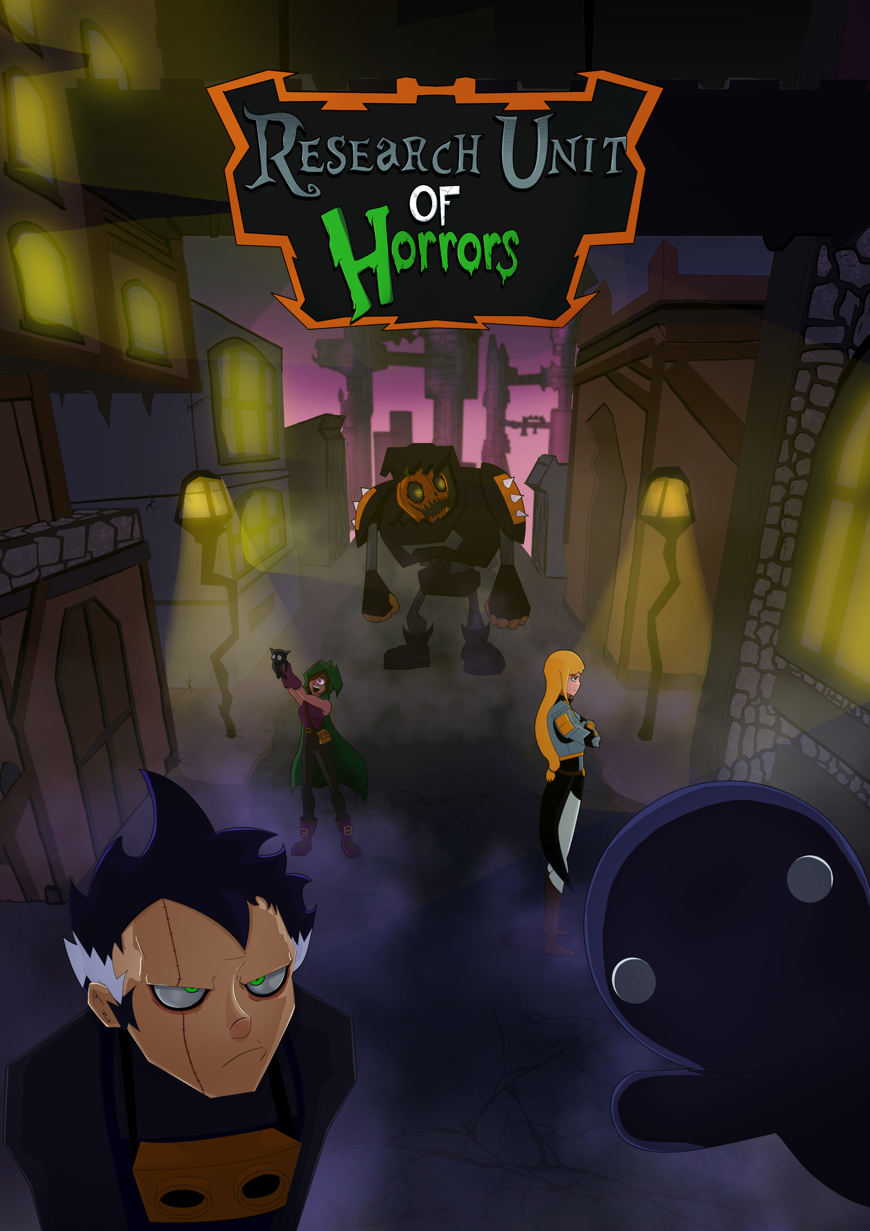 Research Unit of Horrors Comic Cover